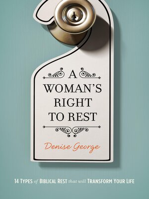 cover image of A Woman's Right to Rest